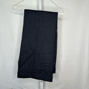 Elie Tahari Charcoal Striped Trousers